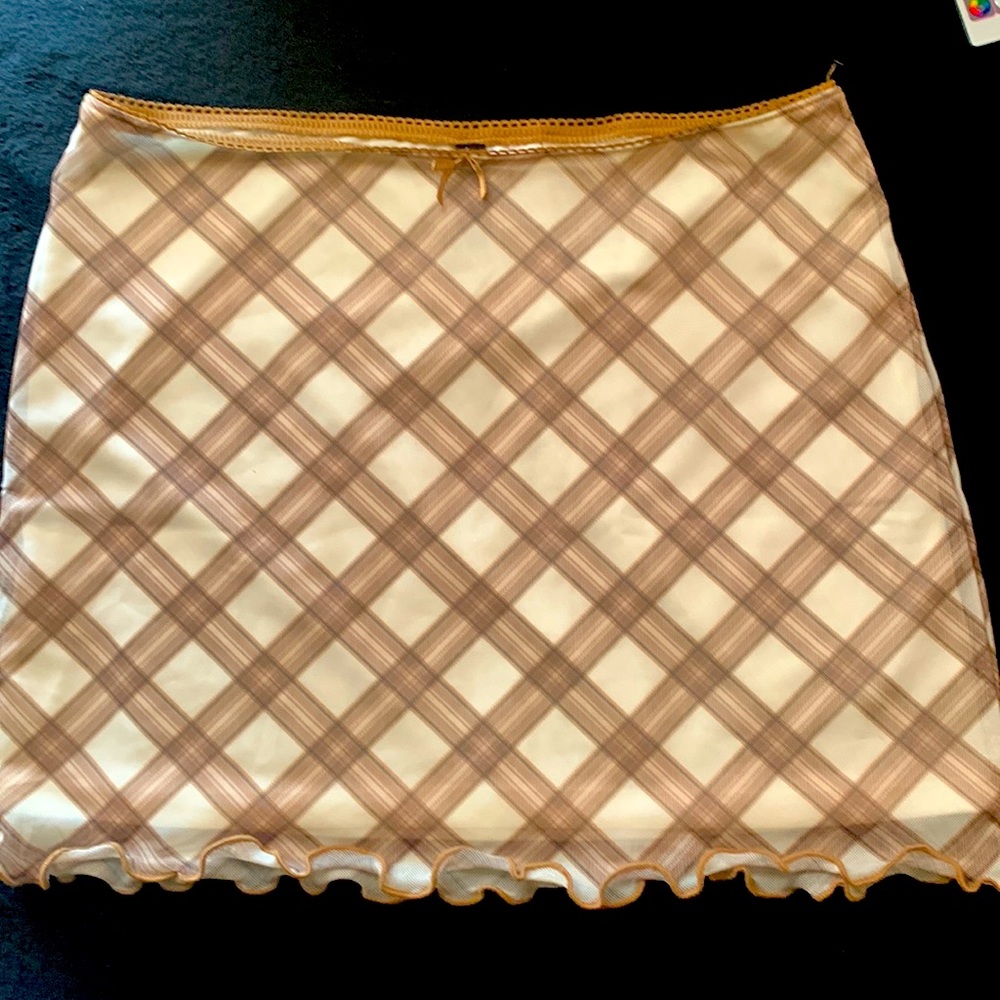 Mini pleated skirt from H&M